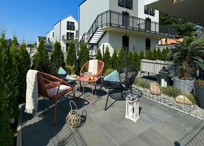 アパート Mia Mare A & B Jastrzębia Góra